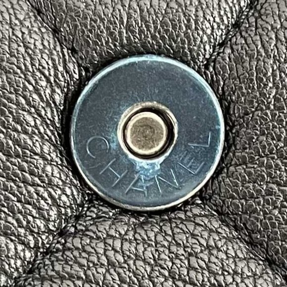 CHANEL - NEW Goatskin Large Perfect Edge Flap Bag Black - Picture 7 of 14